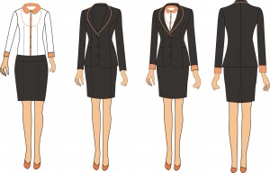 Đồng phục văn phòng cho người béo và ” không cao”