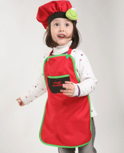 Tạp dề trẻ em cute – May tạp dề trẻ em