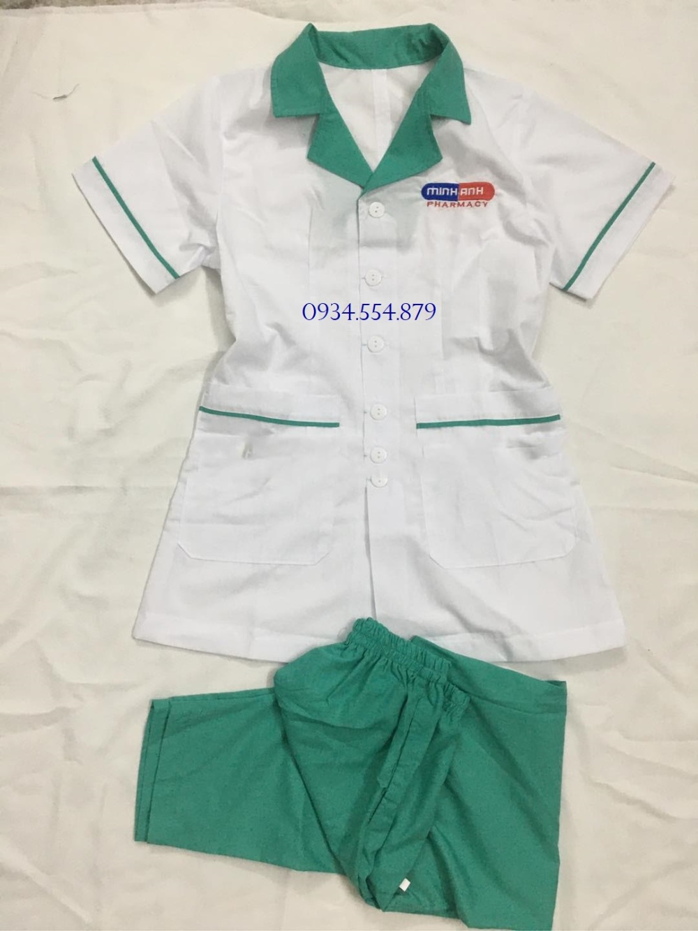 Đồng phục y tá bệnh viện phòng khám 53